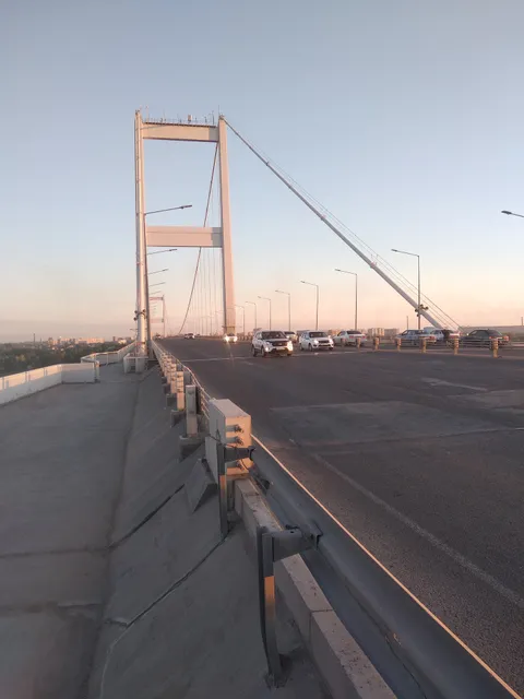 Semey suspension bridge