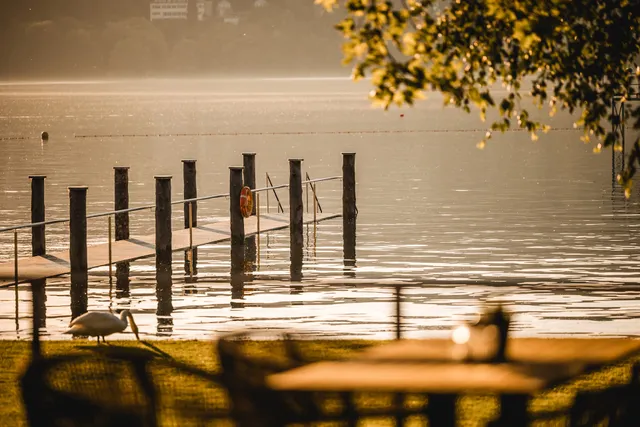 Strandbad Steckborn mit Herberge & Campingplatz