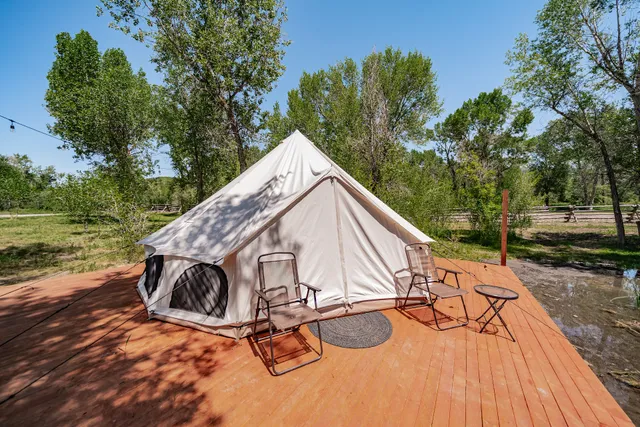 Mountain River Ranch RV Park, Themed Western Cabins, Glamping Yurts