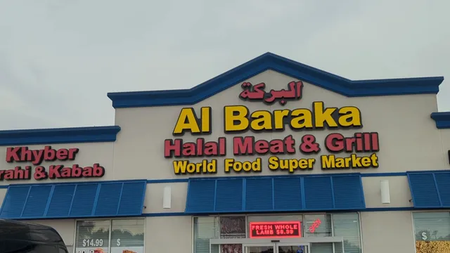 Al Baraka Halal Meat & Grill Restaurant World Food Super Market