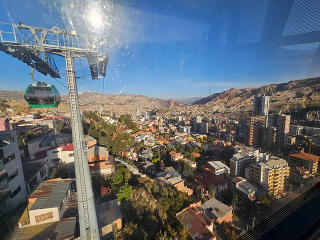 Teleférico Línea Verde - Estación Alto Obrajes