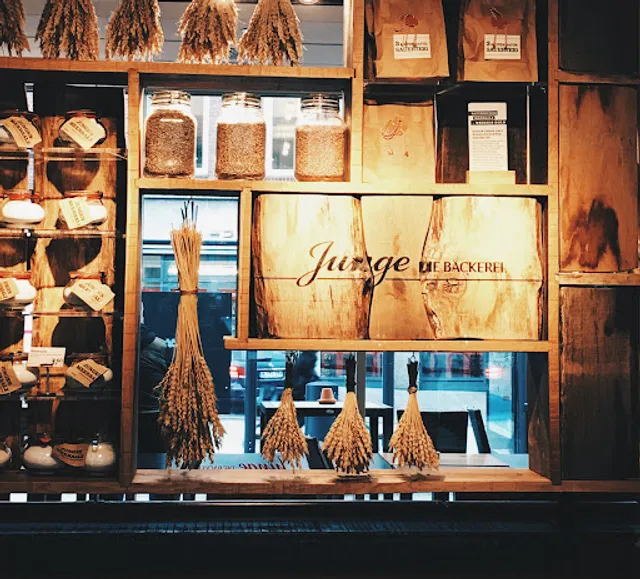 Junge Die Bäckerei.