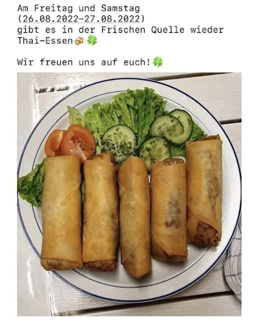 Frische Quelle Dorfmerkingen