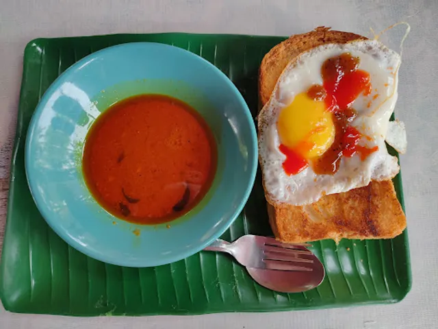 Kedai makan pagi bawah jambatan
