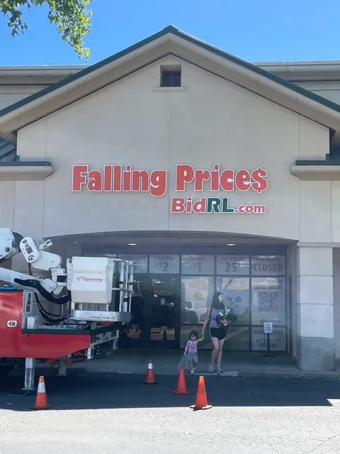 Falling Prices Bin Store, Redding