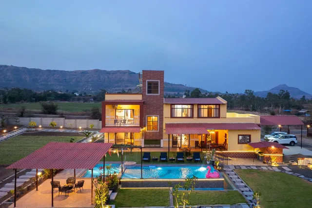 StayVista at Mangifera Agro Estate | Luxury Villa with Private Pool in Pune
