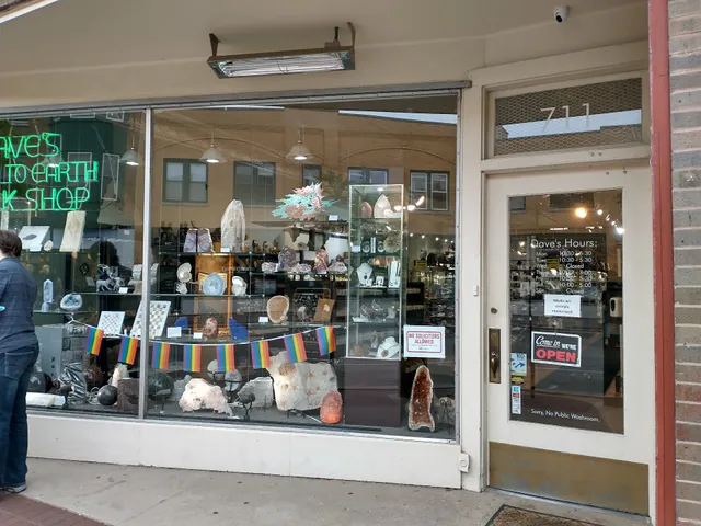 Dave's Down to Earth Rock Shop.