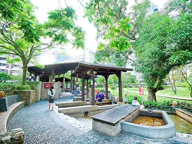 礁溪溫泉公園泡腳池