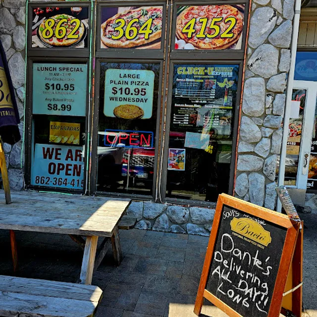 Dante's Pizza Hamburg NJ