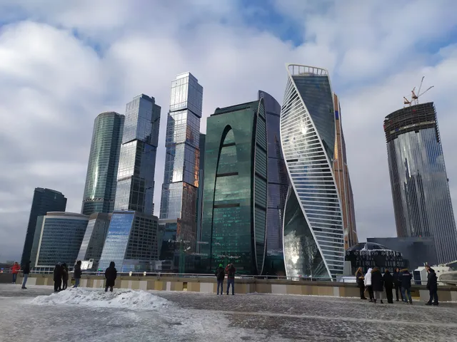 Вид на Москва Сити