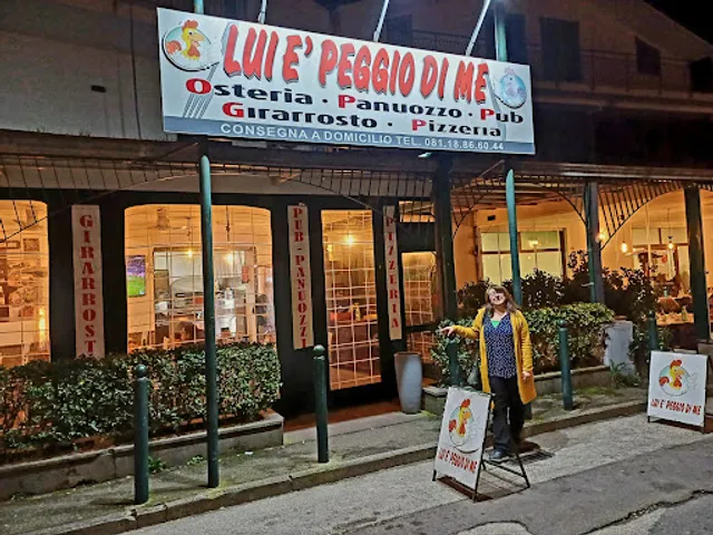 LUI È' PEGGIO DI ME RISTORANTE PIZZERIA BRACERIA GIRARROSTO