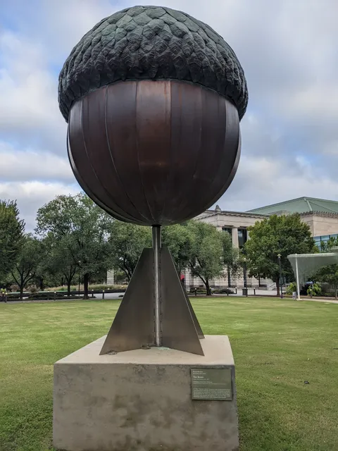 Giant Acorn Statue