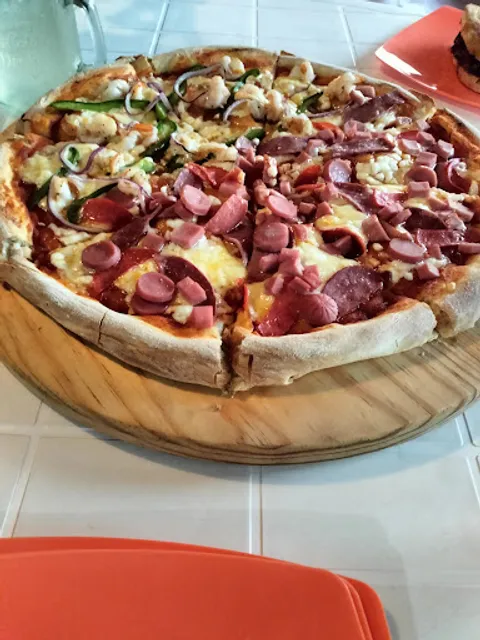 Restaurante Delicious Pizza, Bacalar.