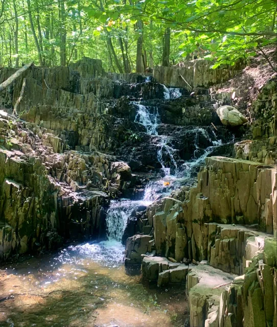 WaterFalls High Mountain