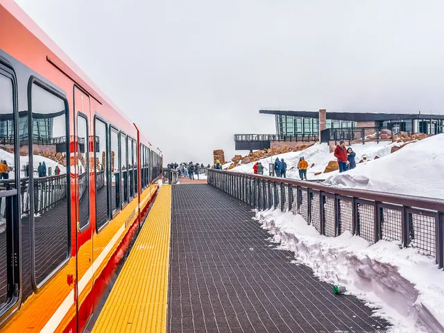 Pikes Peak Cog Railway Peak Station