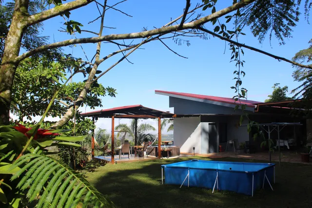 Casa vista verde
