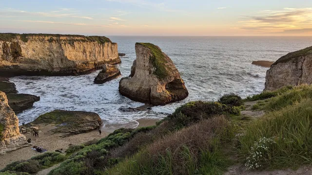 Shark Fin Cove Parking Lot