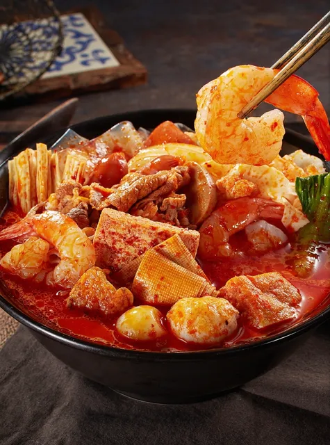 마라사랑-숙성흑돼지궈바로우/마라탕/마라샹궈-전문점-麻辣爱情-黑猪里脊锅包肉/麻辣烫/麻辣香锅