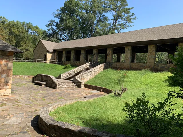 Indian Springs State Park Stone Pavilion