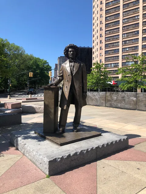 Frederick Douglass Sculpture and Water Wall