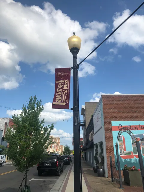 Welcome to Historic Downtown Laurel Mississippi Sign