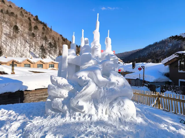 China Snow Town Scenic Spot