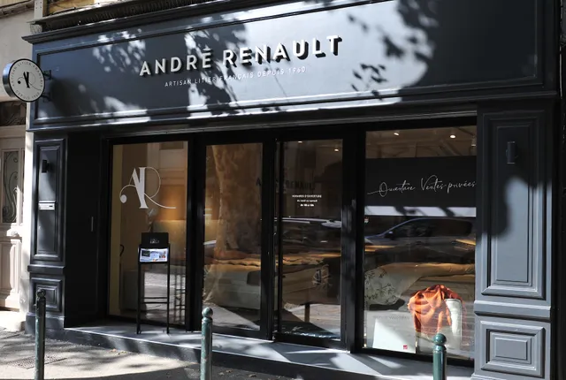 Boutique André Renault Aix-en-Provence, artisan litier depuis 1960
