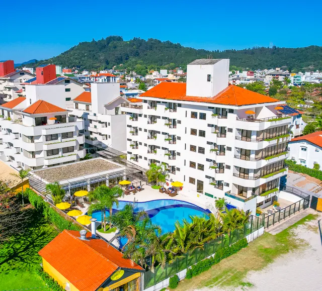Hotel Palace 1 - Pé na areia em Canasvieiras norte da ilha, Florianópolis - SC