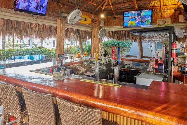 Caribbean Resort Tiki Bar