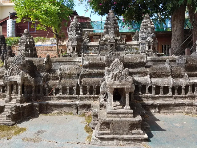 Miniature Replicas of Angkor's Temples