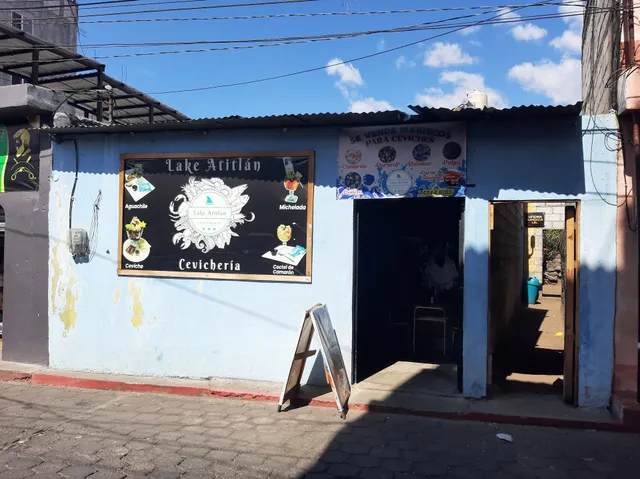 cevichería. Láke Atitlán