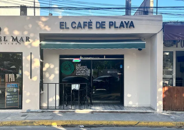 El café de playa