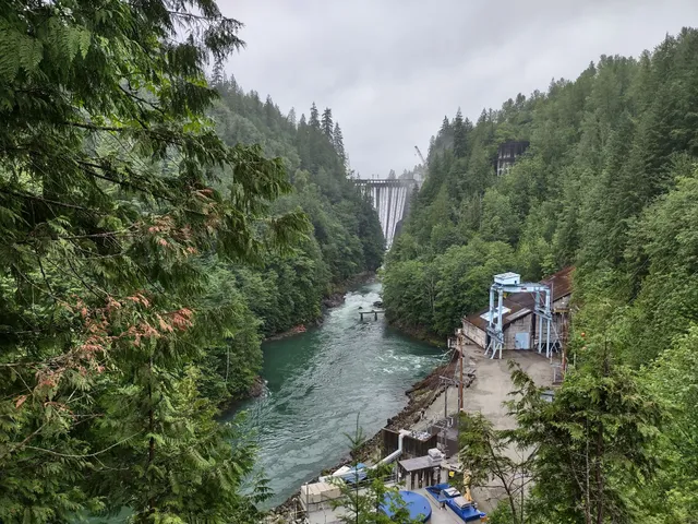 Lower Baker Dam Overlook