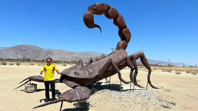 Giant Scorpion Sculpture