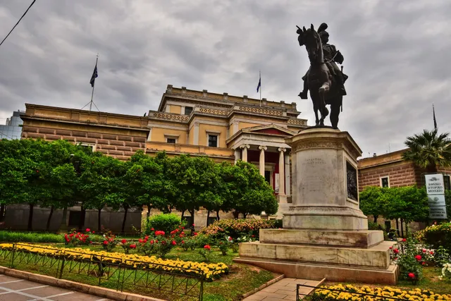 Commander-in-Chief Theodoros Kolokotronis Mounted