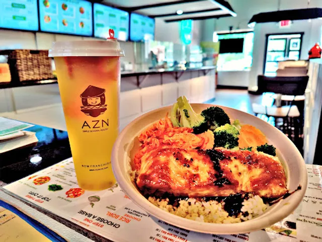 AZN (Simple. Seasonal. Healthy) Bubble Tea. Fresh Juice & Bowls