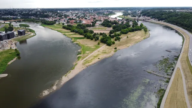 Confluence of Nemunas and Neris