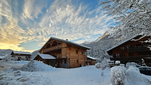 Les Chalets de la Panthiaz - 2 demi-chalets de 15 personnes au pied des pistes des Portes du Soleil