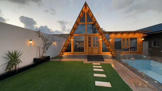 كوخ استراحة وشاليه القمر