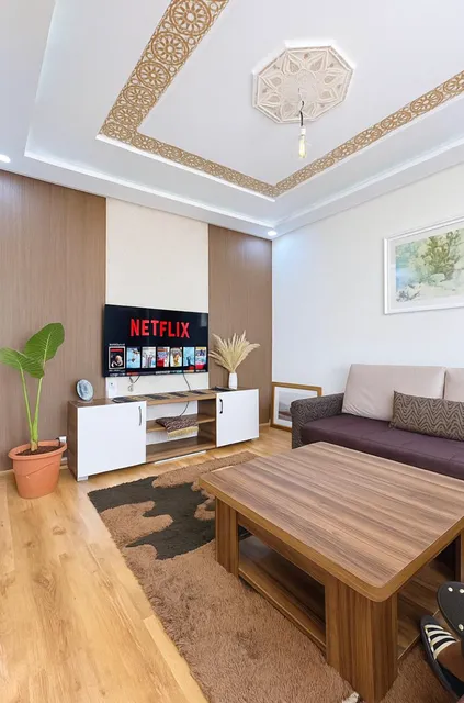 Appartement avec un style de chalet