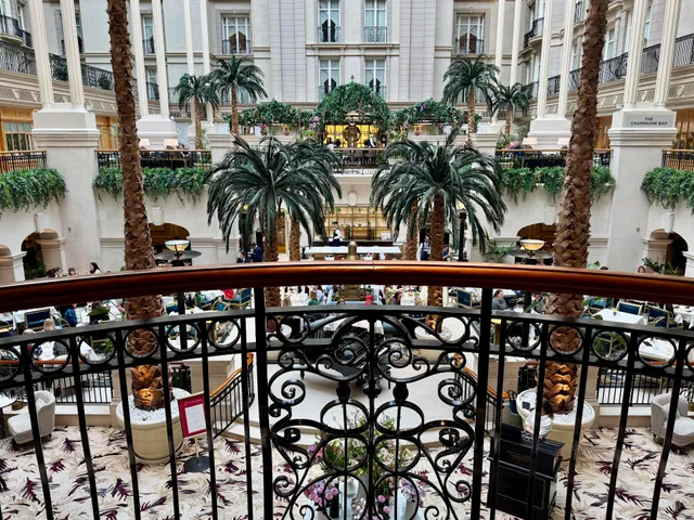 Afternoon Tea at The Winter Garden Restaurant at The Landmark London