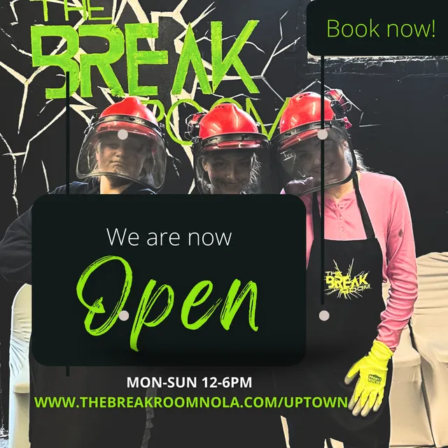 THE BREAK ROOM SMASH NOLA