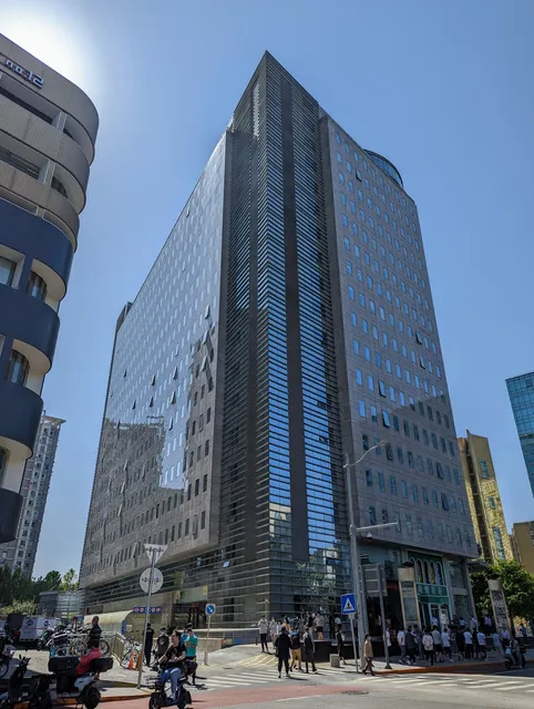 Silver Tech Tower Parking Lot