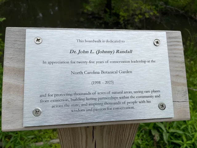 Mason Farm Biological Reserve Trailhead