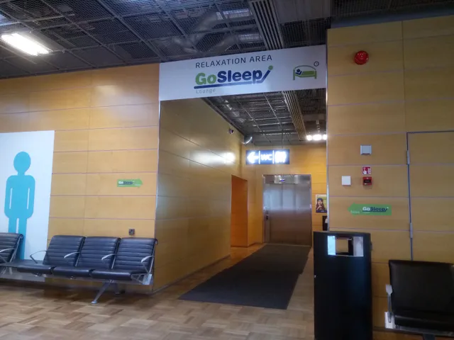GoSleep pods at Helsinki Airport