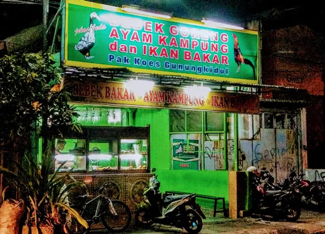 Bebek Goreng Pak Koes Gunungkidul