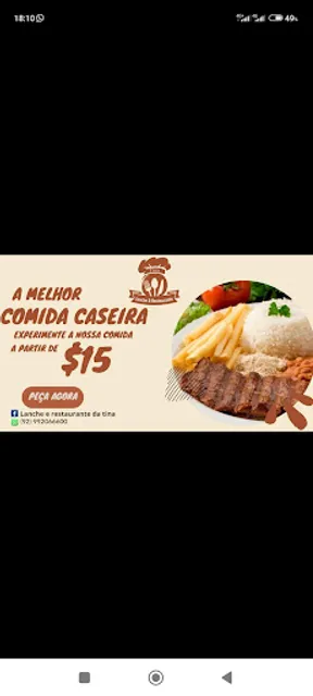 Lanche e Restaurante Da Tina