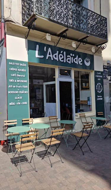 L'Adélaïde Crêperie Café Jus Salades