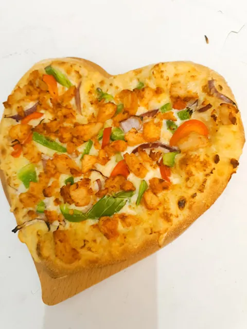 Pizza & Burger Heart