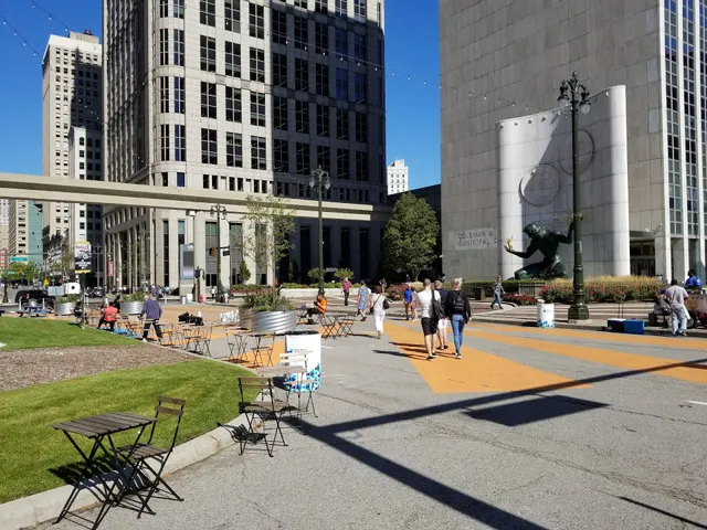 Spirit of Detroit Plaza